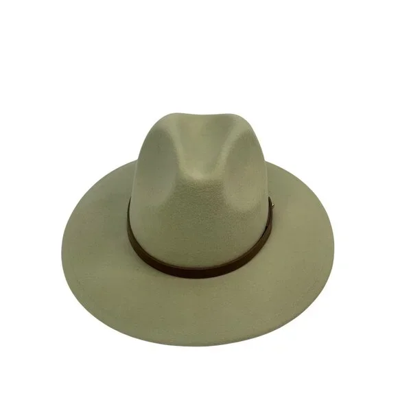Free People Wool Fedora Hat OS Womens GUC Boho